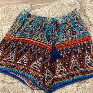 Multi color shorts
